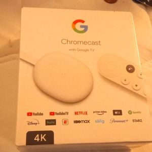 Chromecast 4k with Google TV